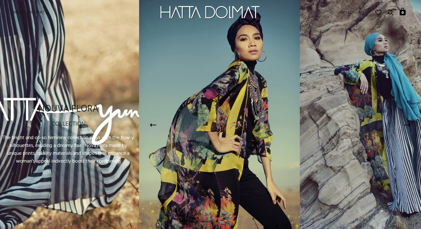 Hatta Dolmat fashion website
