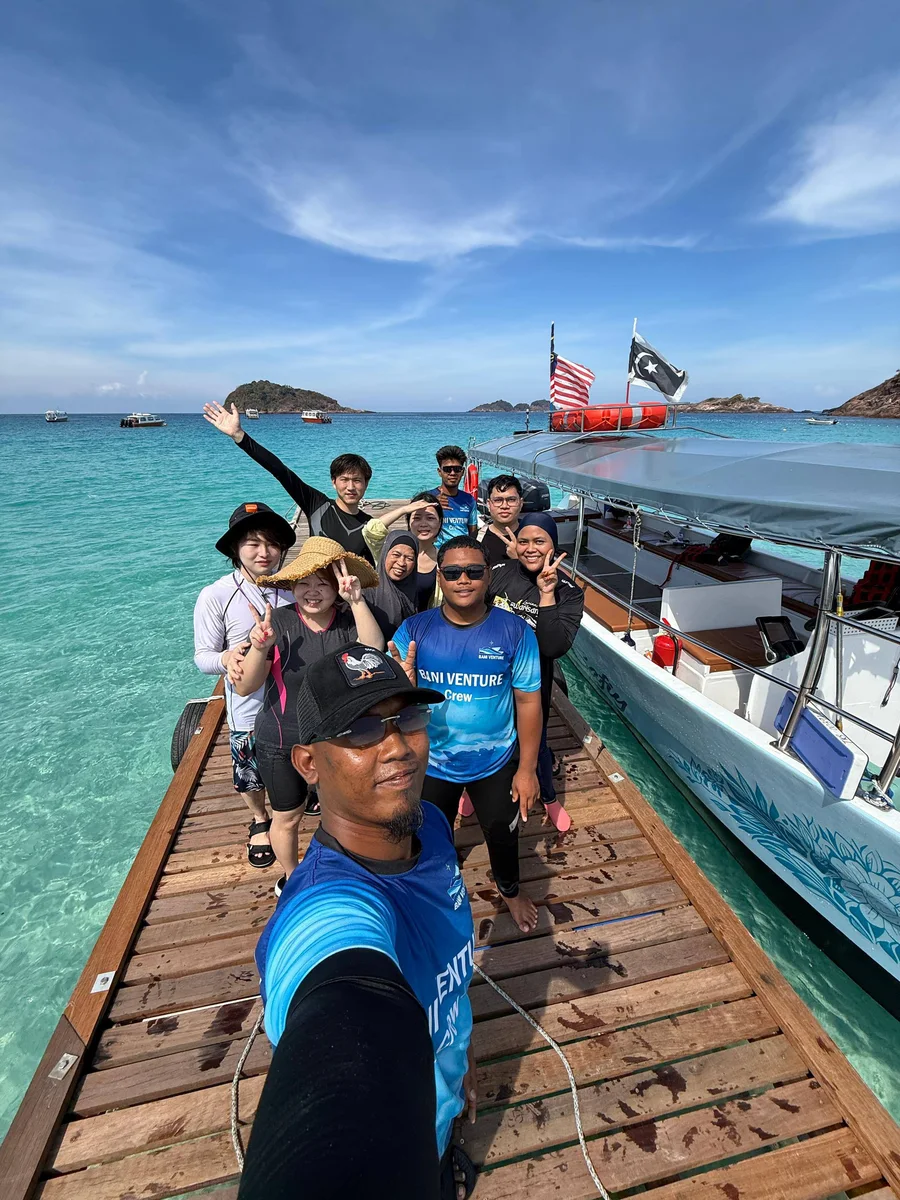 Redang Island turquoise waters
